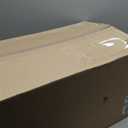 Amazon Basics Sturdy Portable 2-Door Top-Load Hard-Sided Pet Travel Carrier with Secure Ventilation, Handle, Front & Top Entry for Dogs, Cats, 22.8"L x 15"W x 13"H, Gray & Blue