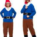 Funziez! Gnome One Piece - Plush Adult Fantasy Costume Jumpsuit (Small)