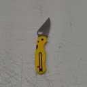 Spyderco Para 3 Lightweight Signature Knife with 2.58" Stainless Steel Blade and Durable FRN Handle - PlainEdge - C223 (Yellow)