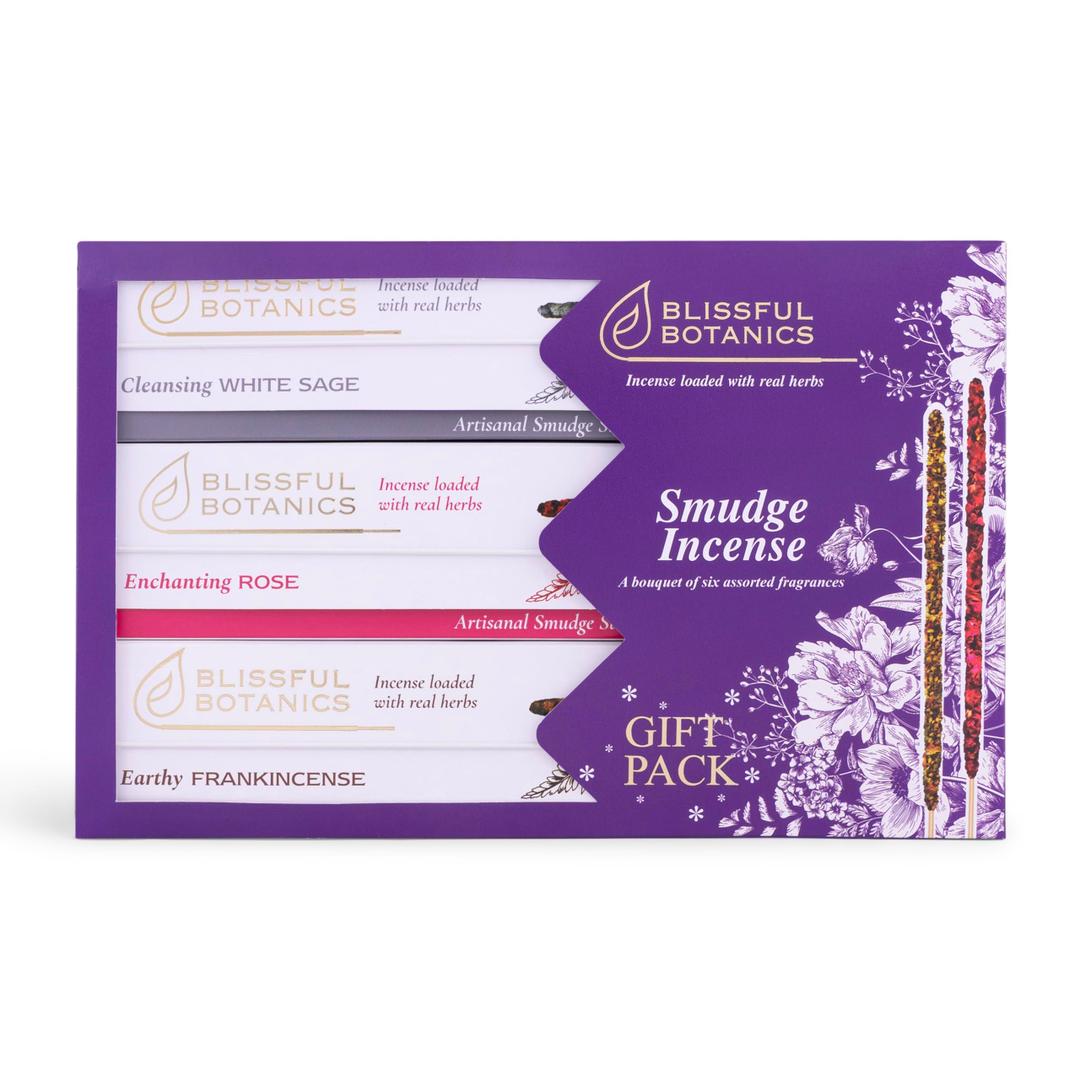 Tulasi White Sage Incense Sticks for Cleansing (48 Scent Sticks) | with Real Herbs | Long-Lasting 55-Minute Burn | Natural Essential Oils | Perfect for Meditation, Yoga & Removing Negative Energy
