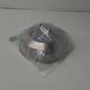 12.75 Inch Stainless Steel Basting Cover, Melting Dome for Griddle Cooking, Round Steaming Cover Lid with Tempered Glass Top and Steam Holes, Dishwasher Safe (12.75")