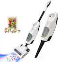 SMILESSKIDDO Kids Vacuum that Really Works - Toddler Toy Vacuum with 2 Nozzles, Working Sound and Ball Popping Action, Cleaning Toys for Kids