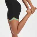 baleaf Womens 5" Biker Shorts High Waisted Workout Spandex Short Tummy Control Gym Yoga Athletic with Pocket (Black, XS)