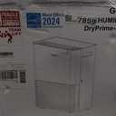 Gasbye
 
75-Pint
 
Dehumidifier
 
with
 
Replaceable
 
Pump
 
–
 
White