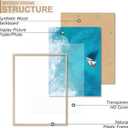 Natural 20x28 Picture Frame Lightweight yet Durable Frame Wall Hanging