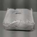 Guken White Linen Curtains 108 inches Long for Living Room Bedroom 1 Panel Back Tab Privacy Semi Sheer Boho Farmhouse Light Filtering Window Curtains 108 Inch Length White Linen Drapes (52"W x 108"L (Pack of 1), White)