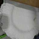 ejonirinjonir EI 50pcs Reef Charger Plates Bulk,13 Inch Plastic White Charger Plates,Parties,White Chargers for Dinner Plates,Suitable for Wedding,Events