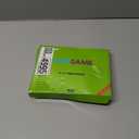 IMAGAME Clear Adhesive 5" x 7" Index Card Pockets with Top Open for Loading, 50 Pack, Plastic Labels Holders for Storage Bins and Library Card, Organizing and Protecting Your Index Cards or Photos