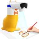 Yoturetoys AI Drawing Projector for Kids, Smart Art Tracing Machine to Inspire Creativity with Voice Learning & Photo-to-Sketch, STEM Educational Toy, Christmas Birthday Gift for Boys Girls Ages 4+