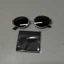 livho 2025 Trendy Oval Sunglasses - Stylish Polarized Shades for Everyday - Retro Metal Frames