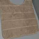 Soft U-Shaped Bathroom Rug, Memory Foam Bath Mat, Non Slip Water Absorption Dry Fast Toilet Mat, Bathroom Floor Mat Khaki 2 1.3 x 2.0 Feet (1.3 x 2.0 Feet, Khaki 2)