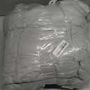 Finlonte Botanical 120"x120" California King Size Bedspread, 100% Cotton Vintage Floral Quilted Bedspread Coverlet Bedding Set, Patchwork Lightweight Extra Large Quilt XL Bed Spread, Gray/Navy, 3Pc