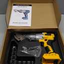 Cordless Sheet Metal Cutter Brushless, Metal Shears 360 Degree Pivoting Head, Electric Metal Scissors for for Cutting Stainless Sheet, Metal, Iron, 221 Ft-Lbs Without Battery