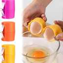 Egg Shell Opener2026 New Eggshell Cracker, Quickly Cuts Hard-Boiled Eggs, Boiled Egg Peeler, Stainless Steel Eggshell Breaker, Effortless Kitchen Gadget (3-Piece Set)