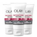 Facial Cleanser by Olay Regenerist, Detoxifying Pore Scrub & Exfoliator, 5 Oz (Pack of 3)