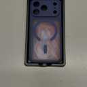 CANSHN Magnetic Compatible with iPhone 17 Pro Case, Upgraded [Full Camera Protection] [Compatible with Magsafe] [Translucent Matte] Shockproof Protective Phone Cover 6.3 Inch - Deep Blue