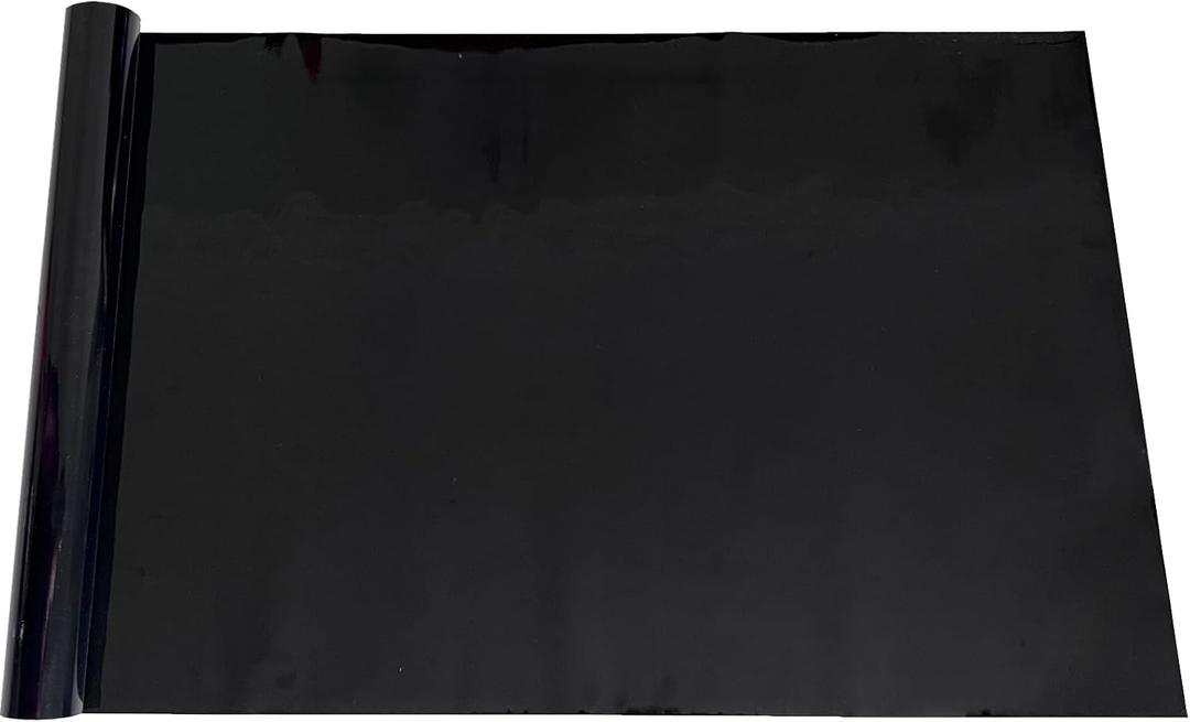 XCNO Aquarium Background Static Cling Black Fish Tank Background Wallpaper Fish Tank Backdrop Vinyl Aquarium Poster Background 75 x 24 in