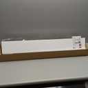 MBYD White Floating Shelves 36 Inches Long, Picture Ledge Wall Shelf for Frames Photo Albums, Wall Mounted Photo Shelves with Ledge Set of 3 Same Dimension for Bedroom Bathroom Living Room Kitchen