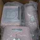 Play Kitchen Accessories,Play Kitchen Appliances with Coffee Maker,Mixer,Toaster and Blender,Kids Kitchen Playset with Lights & Sounds,Pink Kitchen Toys Set for Girls,Birthday Gifts Age 3-5 4-8