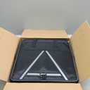 HIRALIY 4 in 1 Car Trunk Storage Organizer with Leakproof Cooler Bag, Multi-Compartment Foldable Trunk Storage Box for Car Truck SUV Black