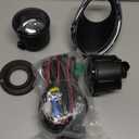 Clear Lens Driving Fog Lights Bumper Lamps Bulbs Harness Bracket Replacement for Ford Focus S SE SEL Titanium 2012-2014 w/Harness (1 Pair, Left + Right)