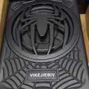 1200W Subwoofer, Slim Underseat Car Subwoofer and Amp Package with Ambient Light, Individual Control for Low Pass/Gain/Boost Bass, Loud Stereo Sound, Deep Bass Perfect for Truck/SUV/Jeep/MPV (Black)