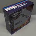 DG-Direct Christmas Tree Topper Lighted Star with 6 Projected Patterns,3D Hollow Sparkling Star Christmas Tree Topper with Rotating Magic Projector for Christmas Tree Ornament (Glitter Gold 6)