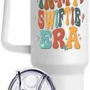 ComfyDwel 40Oz Tumbler for Singer Fans Perfect Swi- ftie Gifts for Women In My Swi- ftie Era Tumbler with Handle for Girls Music Fans Friends Besties Sisters