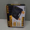 18-Pieces Impact Socket Extension Set: 1/4", 3/8" & 1/2" Drive Socket Extension Bar, Socket Adapter Set, Swivel Universal Joints & Impact Coupler