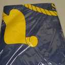 Navy Emblem Flag Double Sided 3x5 Outdoor- 3 Ply 240D Heavy Duty- 3x5 Navy Outdoor Banner Flag- Brass Grommets & 4 Rows Stitched