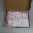 Nuanchu 10 Pcs Number Birthday Candles for Cakes, Polka Dot Colorful 0-9 Numeric Candles for Birthday Cake Decoration, Numeral Topper Decor for Wedding Anniversary Reunions Party Celebrations(Pink)