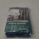 HOMEIDEAS 100% Chenille Blackout Curtains for Bedroom Stone Blue Curtains 63 Inch Length 2 Panels for Living Room Thermal Insulated Rod Pocket & Back TabsWindow Drapes, W52 x L63