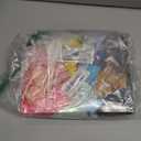 CLLOT 40Pcs 4.5 Inches Boutique Pops Hair Bows Elastic Hair Ties Grosgrain Ribbon Big Cheer Bow Ponytail Holder Rubber Hair Bands for Baby Girls In Pairs