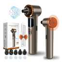 2026 Advanced Pore Vacuum Blackhead Remover with Heating,Blackhead Extractor with 3 Adjustable Suction Levels 9 Modes, 5 Probes.Blackhead Remover Tools for Women and Men