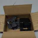 Non Slip Mattress Gaskets for Bed Frame, 6 pcs Mattress Holder in Place Gripper, Anti-Slip Baffle Fit for Metal Bed Frames, Easy to Installation Metal Pad Gripper, Black