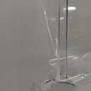 Safco Reveal Literature Rack, 12 Pamphlet and 6 Magazine Holder, Wall-Mounted Brochure Organizer, Acrylic, Clear