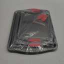 Baking Sheet Set, 3-Piece Cookie Sheet Set with Silicone Handles, Steel Baking Pans Set, Durable Baking Sheets for Oven, BPA Free Cookie Sheets for Baking Nonstick Set, Sheet Pan - Black Baking Pan