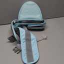 HKAI Baby Hip Carrier, Baby Carrier with Adjustable Waistband & Breathable Mesh, Ergonomic Carrier with Non-Slip Hip Seat Surface for Newborns & Toddlers (Light Blue)