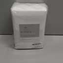 Danjor Linens Bed Sheet Set King Size for Hot Sleepers, Hotel Premium Sheets with 4 Pillowcases, Lightweight Brushed Microfiber Deep Pockets, Breathable Cooling 6 Piece Bedding Sets, White