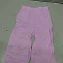 Toddler Girl Summer Clothes Solid Color Sweet Camisole Ruffle 2-Piece Infant Cotton Linen Pants Set 9-12M