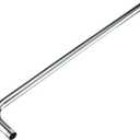 52cm Stainless Steel Shower Arm Wall Mounted Tube Rain Shower Head Arm Bracket For Bathroom Spray Nozzle Extension Pipe,Type A