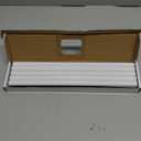 Tilingview 10-Pcs Peel and Stick Tile Edge Trim, 12 Inches Self-Adhesive Tile Edging Decorative Pencil Tile, PVC Molding Tile Trim for Backsplash (White)