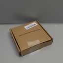 94mm Padlock with Key, High Security 5 Keys Heavy Duty 1.1 KG D-Shaped Solid Brass Outdoor Keyed Padlock - Protect Garage Door, Containers, Shed, Shutter, Gate and Warehouse