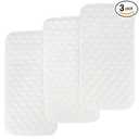 BlueSnail Quilted Thicker Waterproof Changing Pad Liners,3 Count(Snow White 13 x 27)