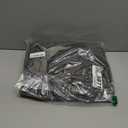 MAYSHINE Plush Shaggy Chenille Bath Mat | Extra Soft, Super Absorbent, Non-Slip Bathroom Rug | Fluffy Microfiber, Area Rug Sets for Bathroom Floor, Kitchen, Living Room | 23"x14" | Charcoal Gray