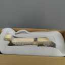 Chunful 4 Tier Round Natural Wood Cupcake Dessert Stand, Cup Cake Tower Stand Holder, Wooden Cake Display Tiered Centerpiece for Party, Birthday, Wedding, Baby Shower, Holiday Decoration