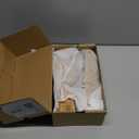 Coutgo Women's Platform Wedge Sandals Open Toe Slip On Slides Cork Heeled Cutout Comfortable Summer Shoes, Khaki, Size 9