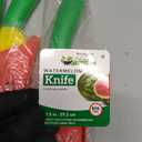 Jacent Brite Concepts 11.5" Watermelon Knife & Blade Cover BPA Free Soft Grip 3 Packs