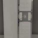 hykolity 1x4 FT LED Flat Panel Selectable CCT Flush Mount Light,4800lm,48W Dimmable Ultra Slim Edge-Lit Ceiling Light, 3000K/4000K/5000K Built-in Driver Surface Mount Lights for Kitchen Garage,2 Pack (White)