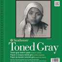 Strathmore 400 Series 9-inch x 12-inch Toned Paper Sketch Pad, 50 Sheets/Pad (60681)